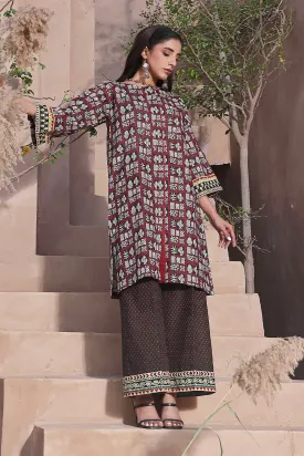 2PC Unstitched Khaddar Shirt & Trouser RKT-2323