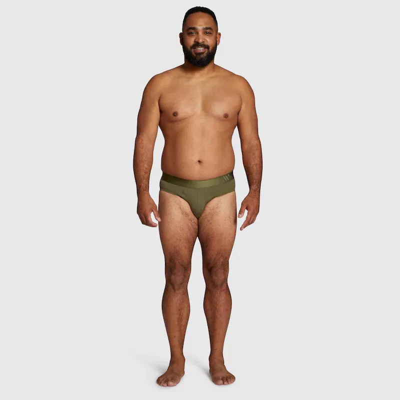 ALPHX Comfort Class Brief - Modern Fit - Moss Green | ALPHX.com