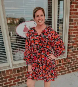 Anniston floral dress