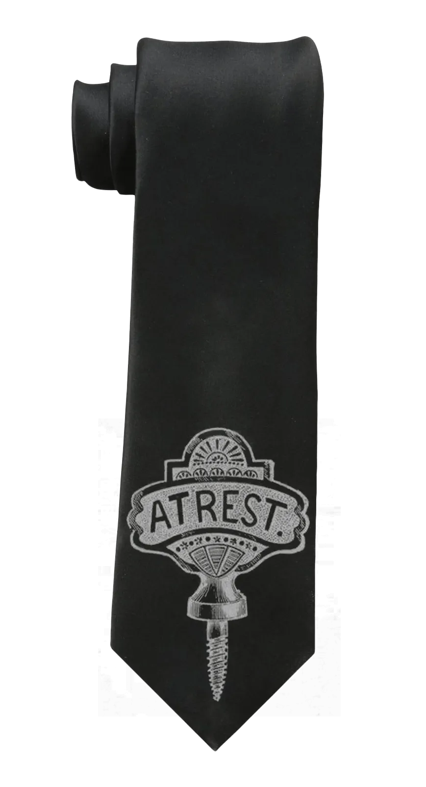 At Rest Casket Necktie