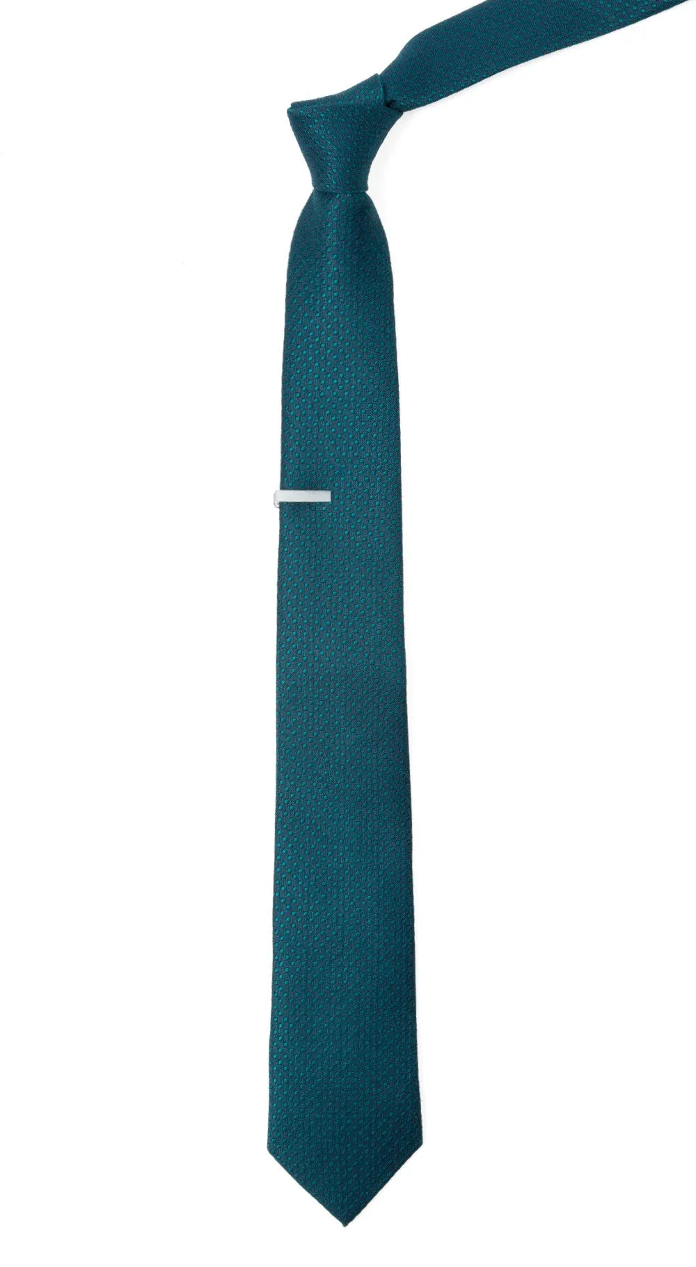 Bhldn Dotted Spin Emerald Tie