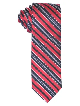 Boy's Tie 21231 Red/Black