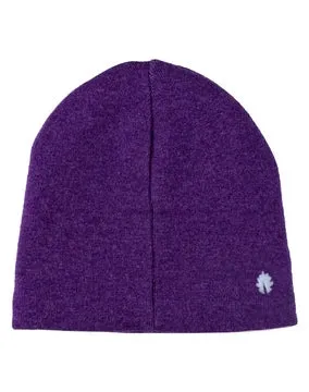 CLEARANCE: Merino Wool Toddler/Little Kid Beanie, Purple