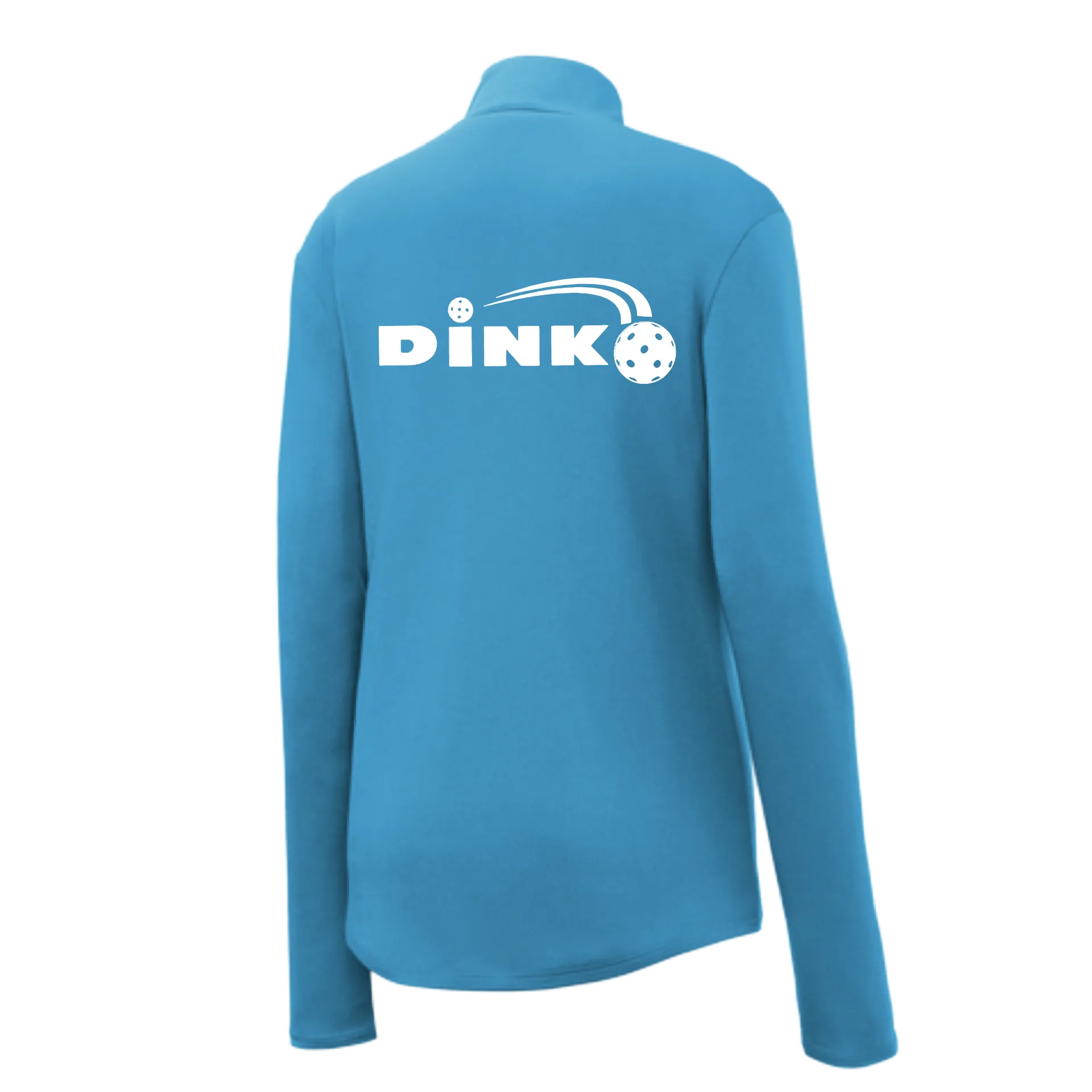 Dink | Women's 1/4 Zip Pickleball Athletic Pullover | 100% Polyester