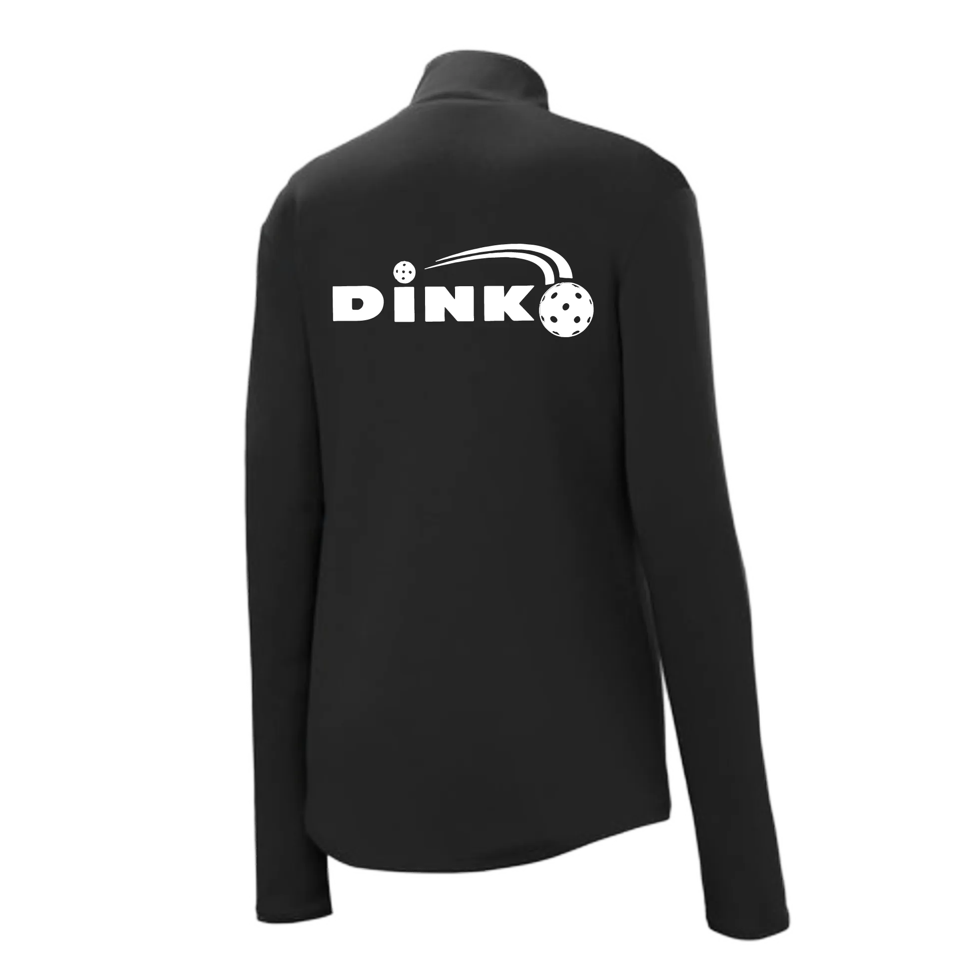 Dink | Women's 1/4 Zip Pickleball Athletic Pullover | 100% Polyester