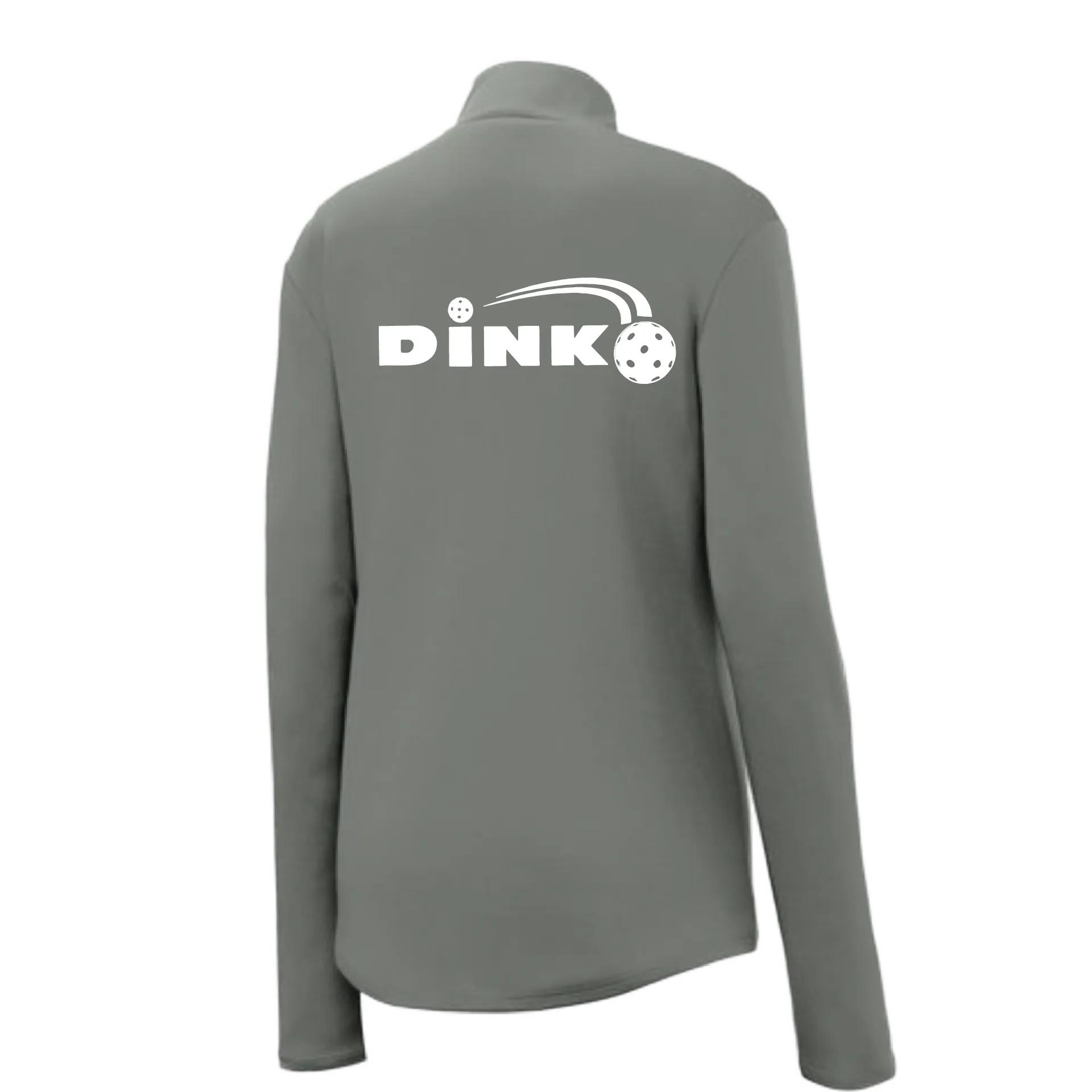 Dink | Women's 1/4 Zip Pickleball Athletic Pullover | 100% Polyester