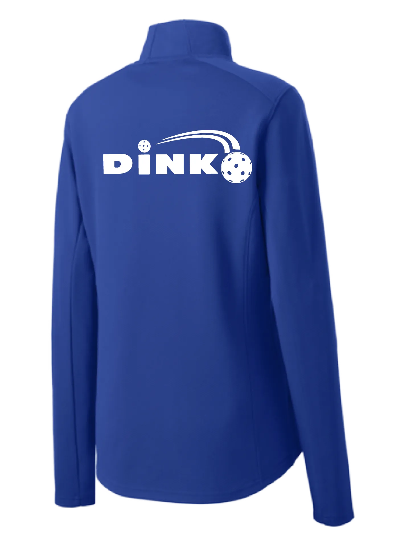 Dink | Women's 1/4 Zip Pickleball Athletic Pullover | 100% Polyester