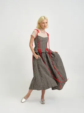 ELIZA FAULKNER - Tessa dress gingham linen