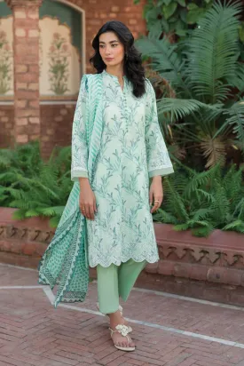 Embroidered Lawn 3 Piece