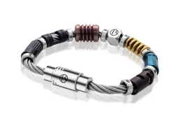 Fully Loaded PVD CABLE Stainless Steel Bracelet