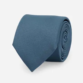 Grosgrain Solid Deep Teal Tie