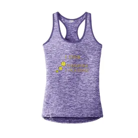 I Dink Therefore I Pickleball | Clearance Women’s Racerback Tank | 100% Polyester