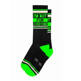 Im Not For Everyone Gym Socks