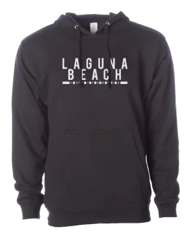 Laguna Beach Block Hoodie - Black