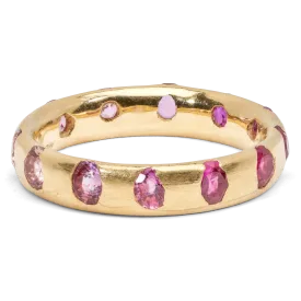 Pink Fade Celeste Ring - Size 6.5 - 11315