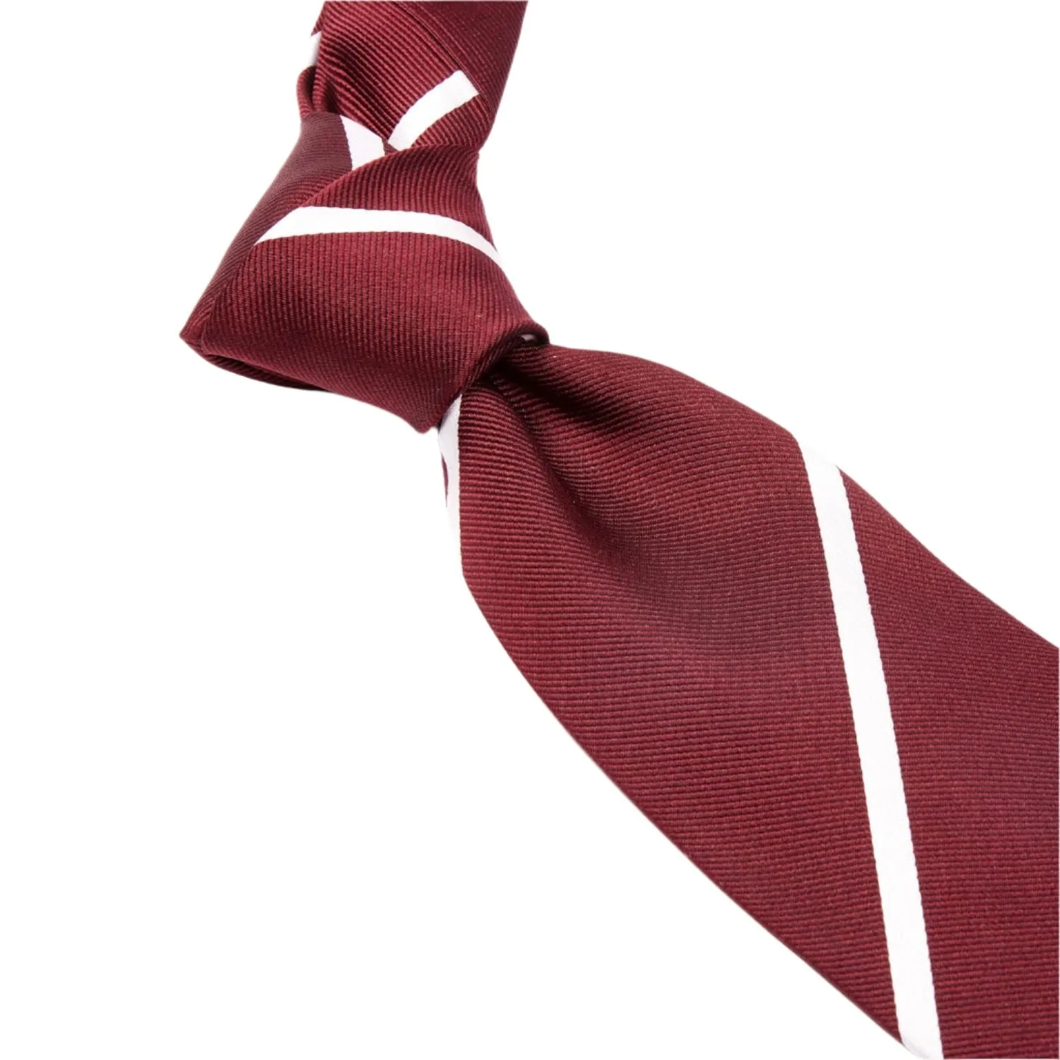 Premium Sovereign Grade Oxblood Narrow Neck Tie - 150 cm Length for Stylish Elegance