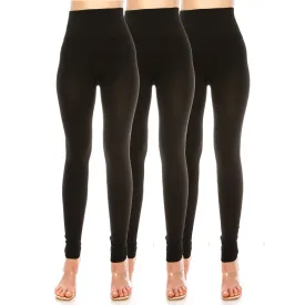 Women's High Waist Seamless Legging (3-Pack)