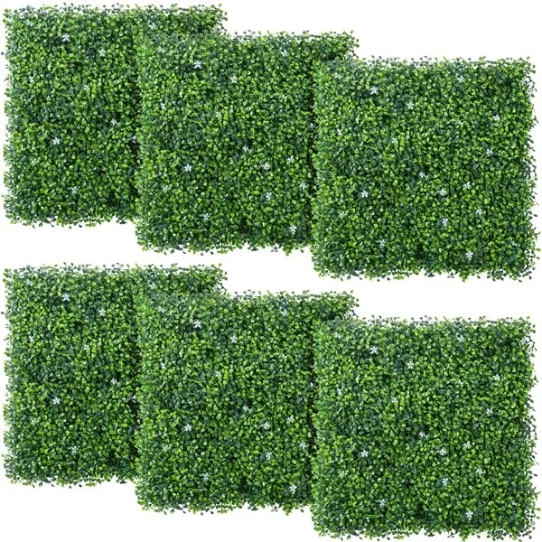 Yaheetech  6PCS Faux Ivy Artificial Boxwood Panels